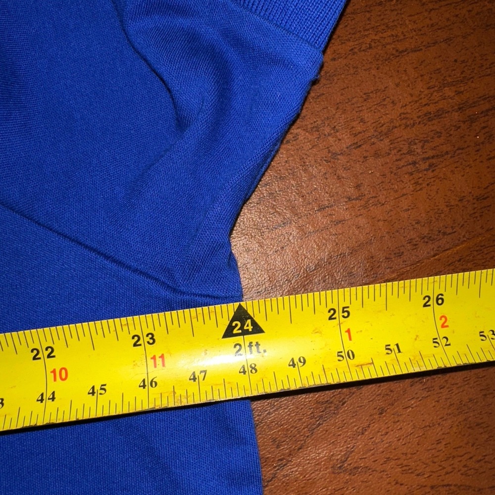 Polo Ralph Lauren Blue Cotton Mesh Short Sleeve Polo Shirt Large - Picture 7 of 9